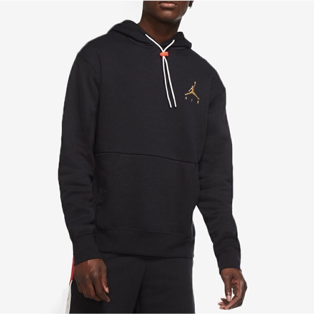 Air Jordan Retro OG 1 3 4 5 6 8 11 13 Bred Infrared Men's Hoodie Black Red M